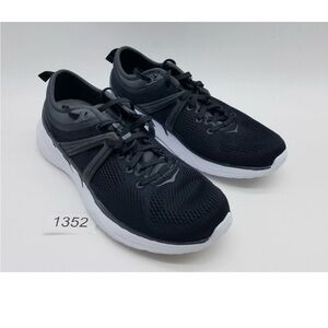 Hoka One One Black and Gray Athletic Shoes